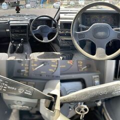 ☆希少☆車検付き☆日産☆サファリ☆４WD☆23.2万キロ☆ナビ付き☆５速マニュアル車☆U-VRGY60☆H１年車☆ディーゼル車☆の画像