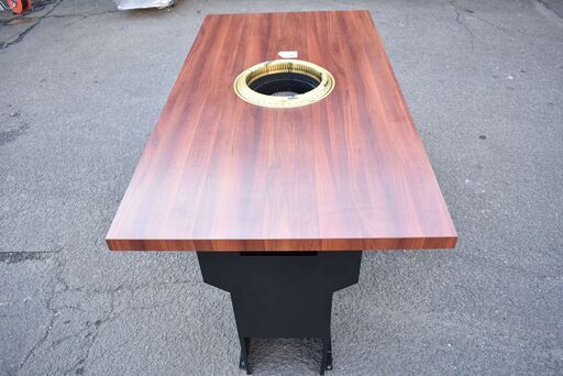 【八直終了3/8】≪zy746≫『宮城 直接引取 歓迎』美品 シンポ SPRJ 無煙 ロースターテーブル160 都市ガス 2014年 飲食店/焼き物/焼肉『複数出品』41002-05