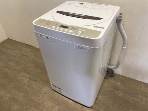 100707 シャープ6.0kg洗濯機 2020年製