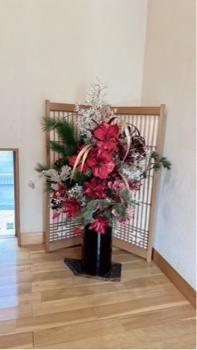 アーティフィシャルフラワーアレンジ(ベース付き)