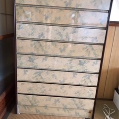 花柄 タンス、衣類収納(収納家具)の中古が安い！激安で譲ります
