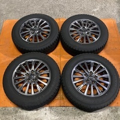 🌈195/65R15 9分山スタッドレスタイヤ、アルミホイールセット