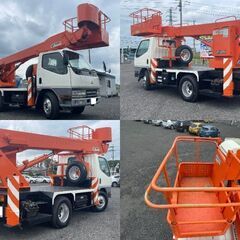 ★三菱★ＣＡＮＴＥＲ★高所作業車★平成１２年車★５２,４０９km★ETC付き★５ＭＴ車★ＦＥ５３ＥＢ★の画像