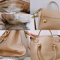 MICHAEL KORSマイケルコースハミルトンハンドバッグ大 ショルダーバッグの画像