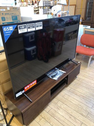 【安心1年保証付】SONY 4Kﾁｭｰﾅｰ内蔵65ｲﾝﾁ液晶ﾃﾚﾋﾞ 2021年製 【ﾄﾚﾌｧｸ桶川店】