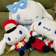 シナモンロールぬいぐるみ　3点セット