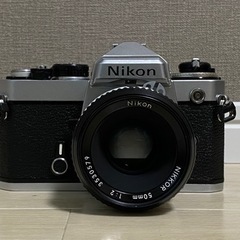 価格交渉OK）Nikon FE & Ai NIKKOR 50mm f2 フィルム付き