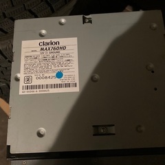 カーナビ 2台 HDDナビの画像