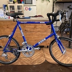 【GIOS FELUCA タイヤ・チューブ新品！】18段　20インチミニベロロード　ブルーの画像