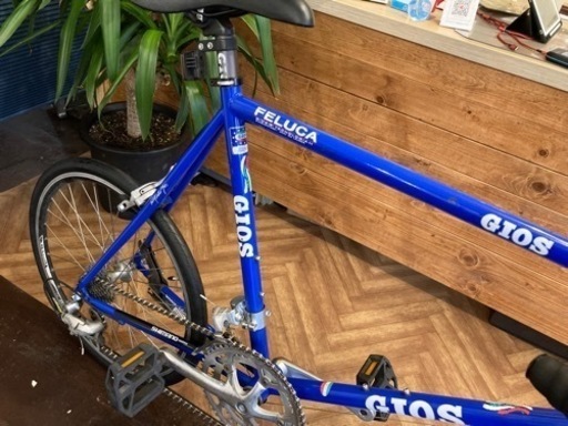 【GIOS FELUCA タイヤ・チューブ新品！】18段　20インチミニベロロード　ブルー