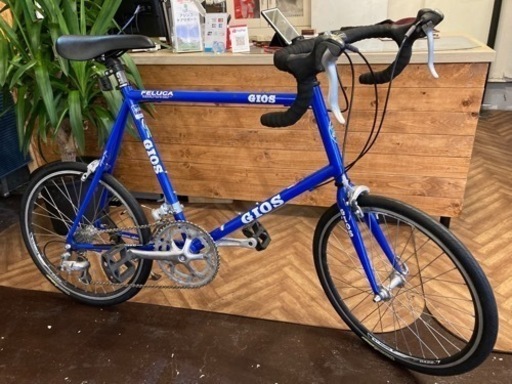 【GIOS FELUCA タイヤ・チューブ新品！】18段　20インチミニベロロード　ブルー