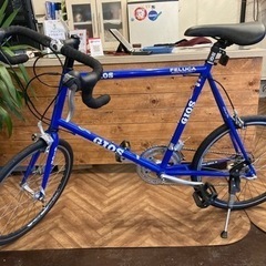 【GIOS FELUCA タイヤ・チューブ新品！】18段　20インチミニベロロード　ブルーの画像