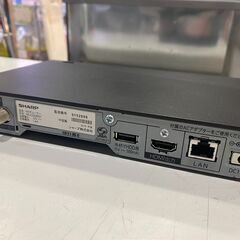 【愛品館市原店】SHARP 2018年製 4Kチューナー 4S-C00AS1【愛市HA019569-104】の画像