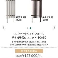 2枚セット連結可 アルミ縦格子　　　　　　スクリーンフェンス 使い方色々 takasho製の画像