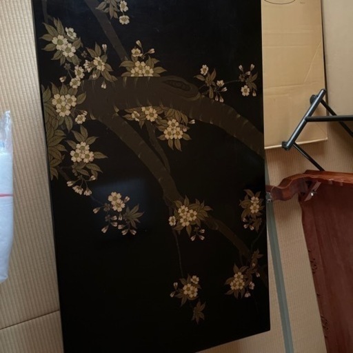 和島塗りローテーブル