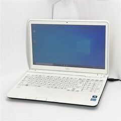 保証付 新品SSD Wi-Fi有 15.6型 ノートパソコン NEC PC-LS550HS1KSW 中古良品 第3世代 Core i5 8GB BD 無線 カメラ Windows10 Office