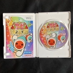 🎮 取引完了【早い者勝ち】太鼓の達人 Wii 決定版 太鼓とバチのセット1,200円！の画像