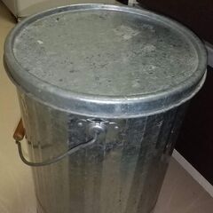 トタン バケツ スツール缶　OBAKETU オバケツ ごみ箱　収...