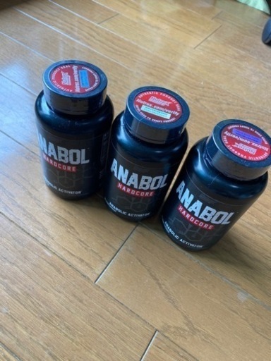 Anabol（アナボル）ハードコア、液体カプセル60粒×3