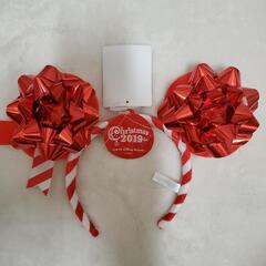 東京ディズニーランドクリスマスカチューシャセットの画像