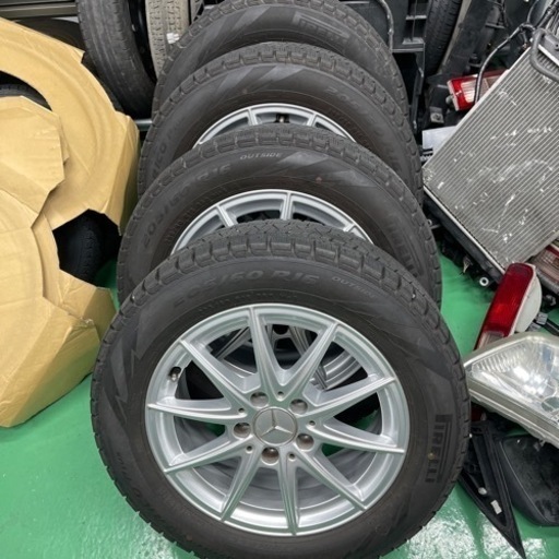 ★メルセデスベンツ純正　ホイール\u0026スタッドレス　シーズンになる前に❗️