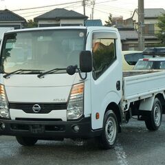 H23 アトラス　1.5t平ボディ　AT ディーゼル 社外ナビ ...