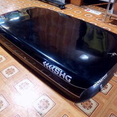 特大サイズ ルーフボックス　SNOMAN/スノーマン  SHG  Ｌサイズ  650Ｌ キャンプ/イベント/サーフィン/スノボの画像