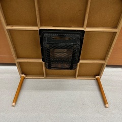 【店頭お渡し】橋本産業、マルハ、マメタンこたつ　　ＵＳＥＤ品　90□サイズ　エコ暖　アウトドアでも　電気不要の画像