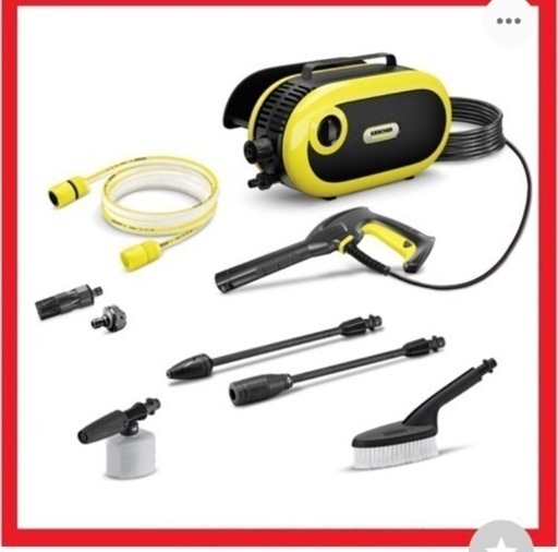 新品保証付き　25000円購入　ケルヒャー 高圧洗浄機 JTKサイレントS