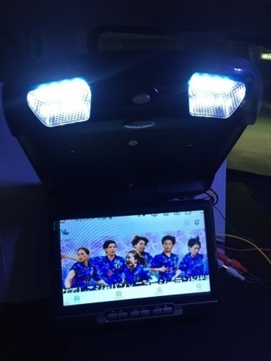 ?9インチ フリップダウンモニター 新品未使用