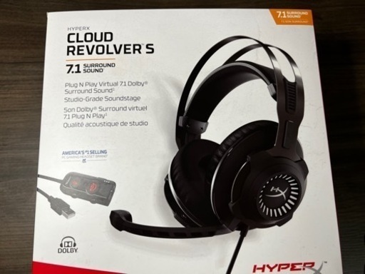 【タバコ臭有】HyperX Cloud Revolver S 有線ゲーミングヘッドセット