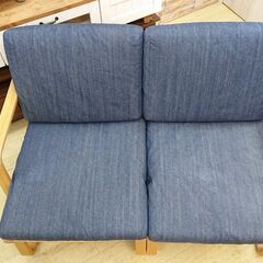 無印良品/MUJI ソファチェア デニム A ZR24191 無印良品/MUJI ソファチェア デニム A ZR24191 リビングでもダイニング