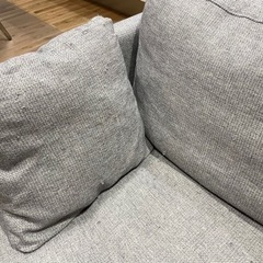 ニトリ2人掛けソファーの画像