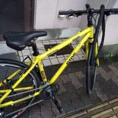 超美品☆GIOS MISTRAL[ジオス ミストラル]700c クロスバイク アルミ/24speed/イエローの画像
