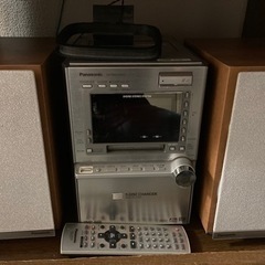 Panasonic コンポ　ジャンク　なおせるひと！の画像