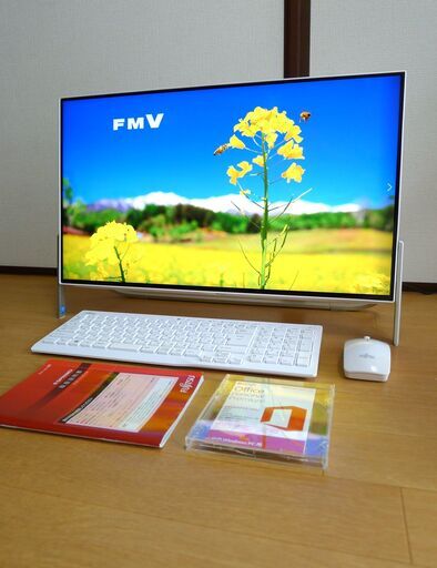 ◆美品◆ 富士通一体型パソコン 23.8型ワイド【完動品】