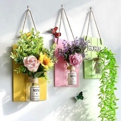 壁掛け　花　おしゃれ　可愛い　ガーデニング＊の画像