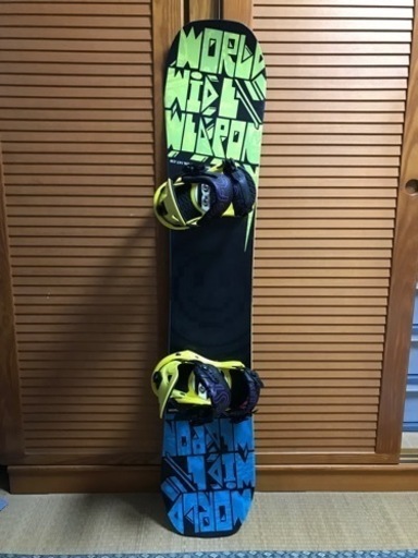 スノーボード 147cm 板+ビンディング2点セットK2 FLUX