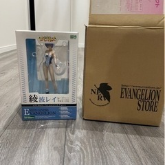綾波レイ　レースクイーンのフィギュア