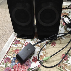 コンパクトスピーカーシステム　ウーファー付の画像