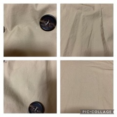 アクアフィッツ フレアスカート M相当 ベージュ ベルト付き レディース の画像