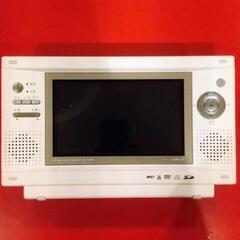 ツインバード　 ポータブル　お風呂でテレビとDVD　VD-J713