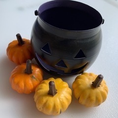ハロウィンキャンドルホルダーの画像
