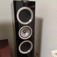 KEF R500 ペアトールボーイ ピアノブラック
