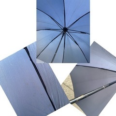 傘 約65cmサイズ 錆や錆汚れあり 透明のビニール傘プレゼントの画像