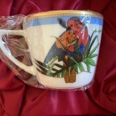 (お譲り決まりました)【資生堂　花椿Club】1992年ノベルティ　カップの画像