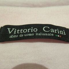 Vittorio Carnini　イタリアブランド　メンズ　長袖ポロシャツ　Lサイズの画像