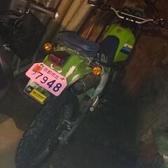 ！！最終値下げ！！書類あり 2st 125cc カワサキKMX125 予備パーツ多数(EGあればもう1台作れる量) 直接取引限定 の画像