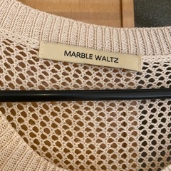 MARBLE WALTZ✨2022年購入✨重ね着鍵編みタンクトップ✨の画像