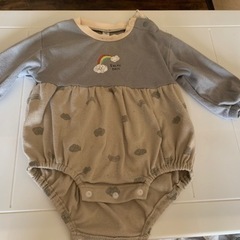 長袖乳児服　70-80